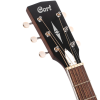 Cort CJ RETRO VSM Elektro Akustik Gitar Vintage Sunburst Mat (Orta Seviye - Retro) | Gigbag Çantalı, Dahili Preamp ve EQ, Yüksek Rezonans